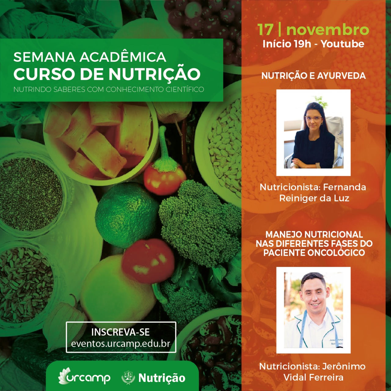 Semana Acadêmica On-line do Curso de Nutrição